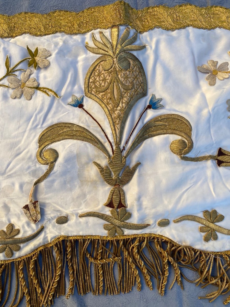 Silk Altar Cover From The 1700s. -photo-7