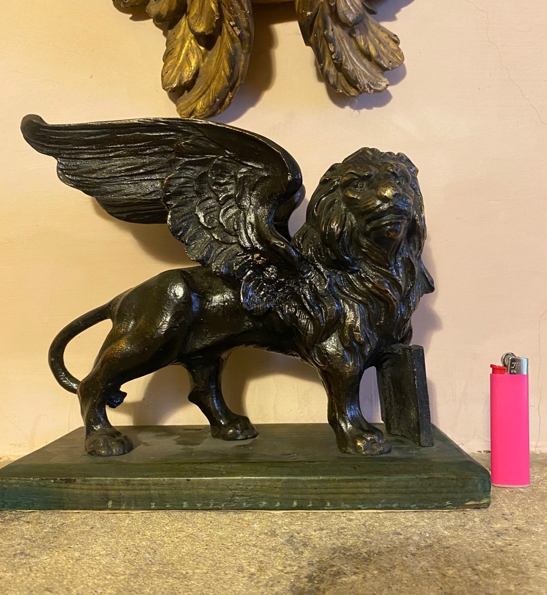 Winged Lion Symbol Of Venice In Bronze