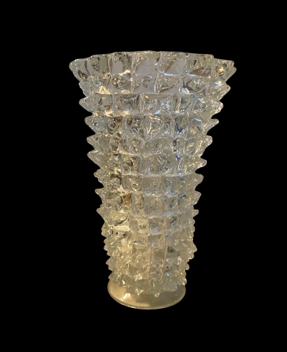 Barovier Glass Vase 1940 Venice