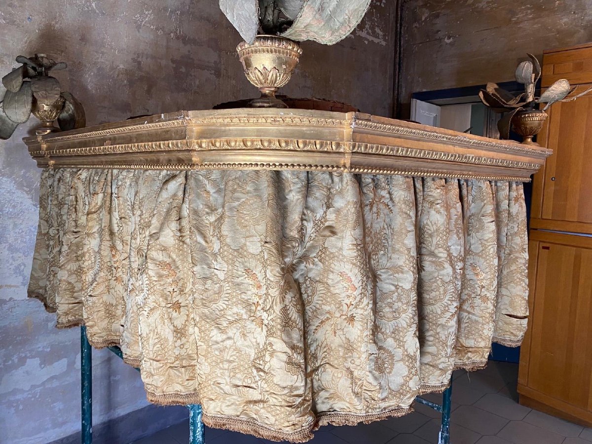 Antique 18th Century Italian Canopy -photo-5