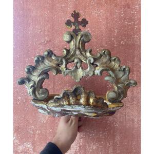 Antique Wooden Crown 