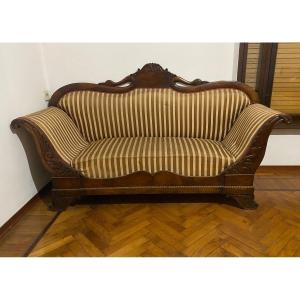 Early 20th Century Italian Sofa From The Art Nouveau Period 