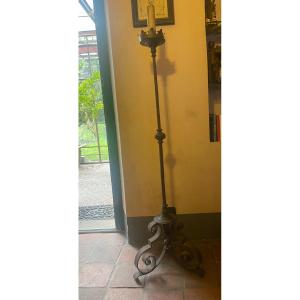 Antique Wrought Iron Light Point 