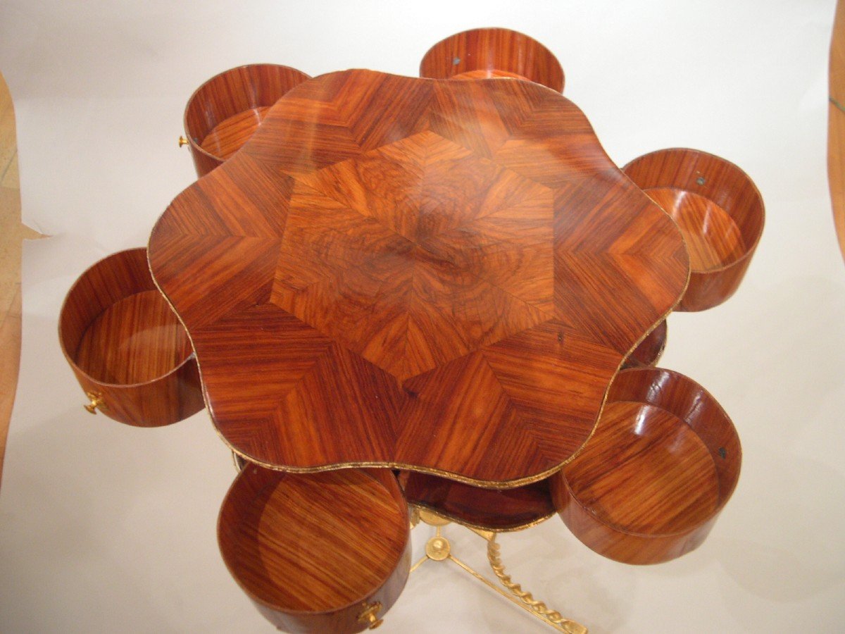 Marquetry Work Table-photo-2