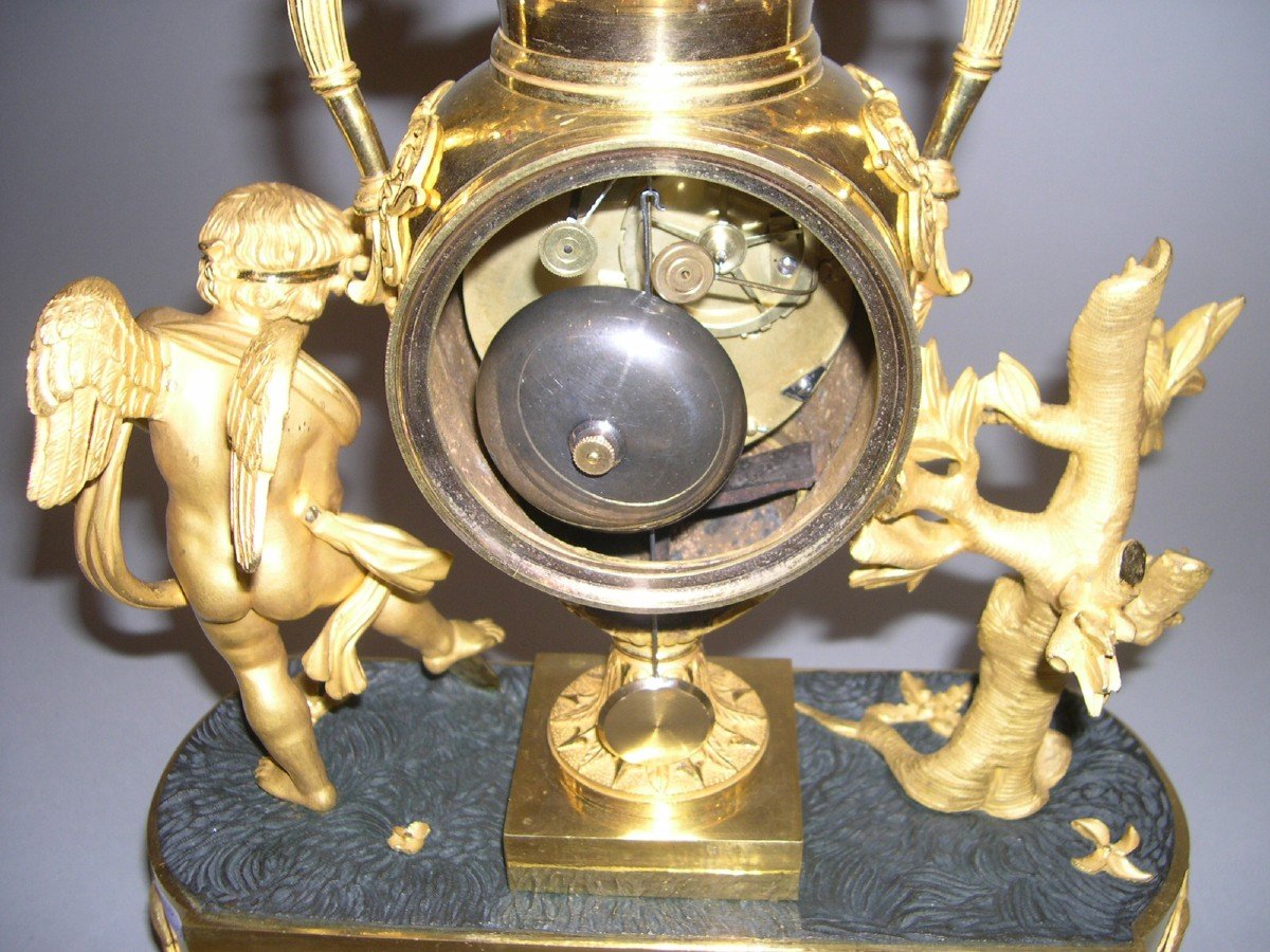 A "gardener" Vase Clock-photo-4