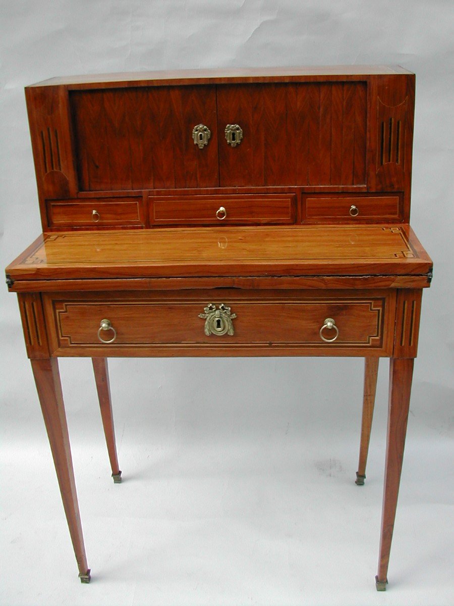 Marquetry Cabinet Louis XVI Period