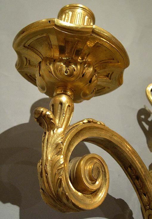 A Pair Of Zephir Ormulu Sconces -photo-4