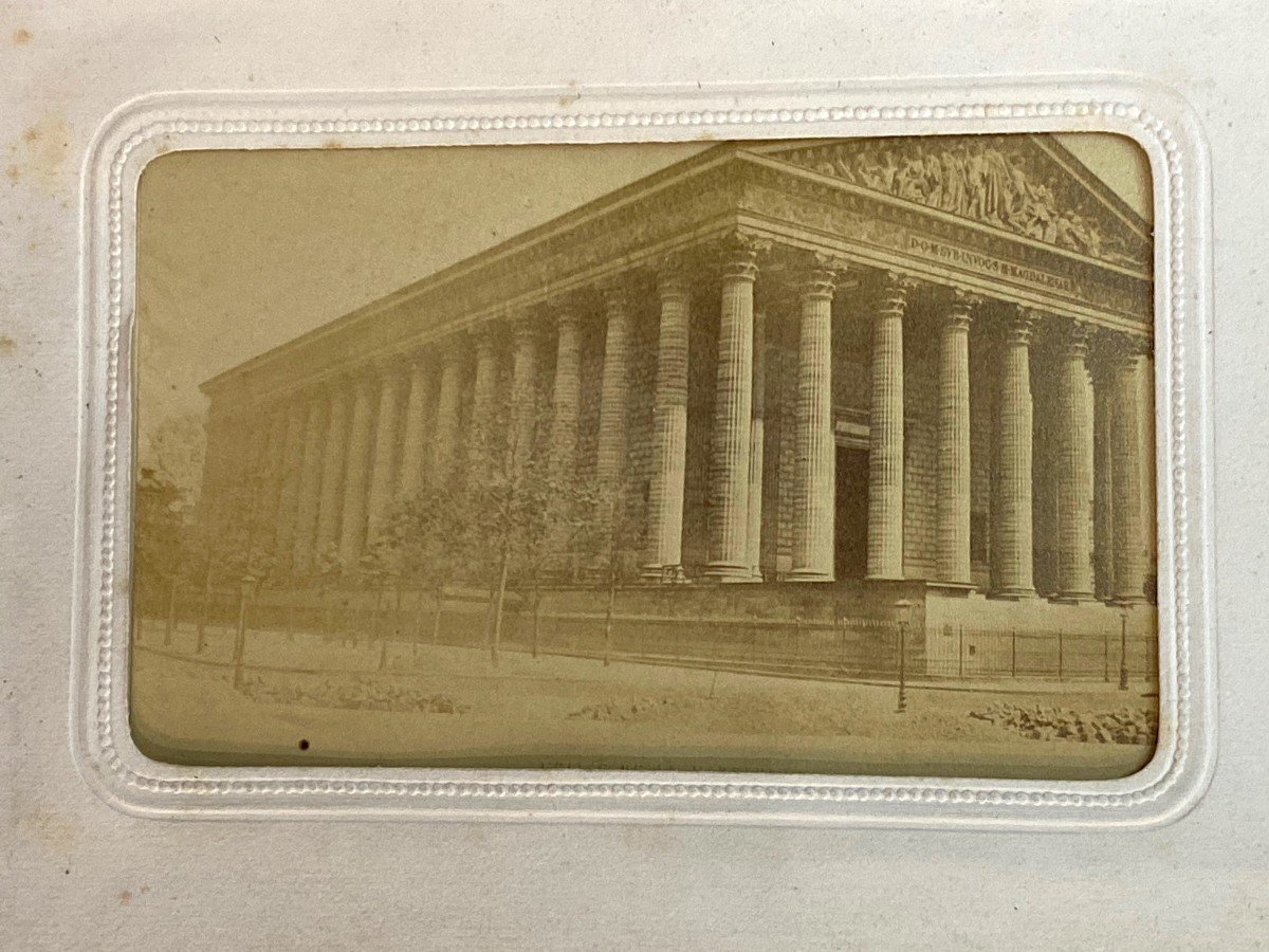 Album Paris 1870 Visiting Cards Albumen Prints -photo-8