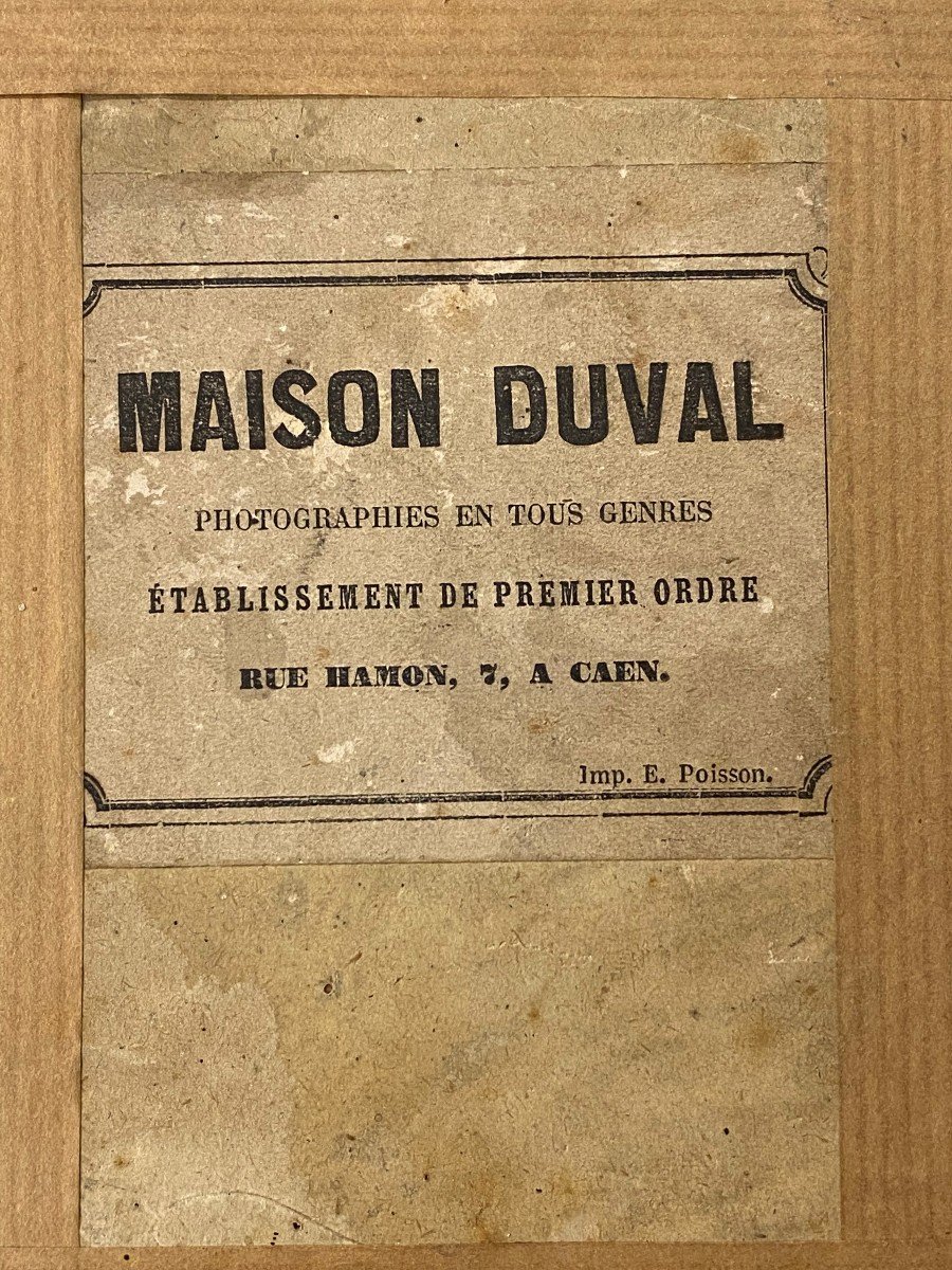 Ambrotype "woman With A Blue Ribbon" C.1865-photo-4