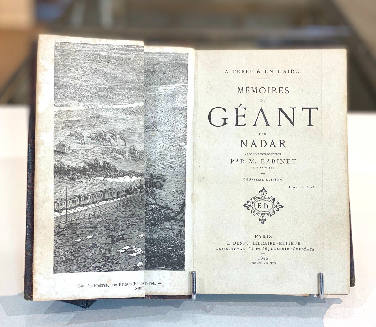 Nadar "mémoires Du Géant" 1865-photo-3