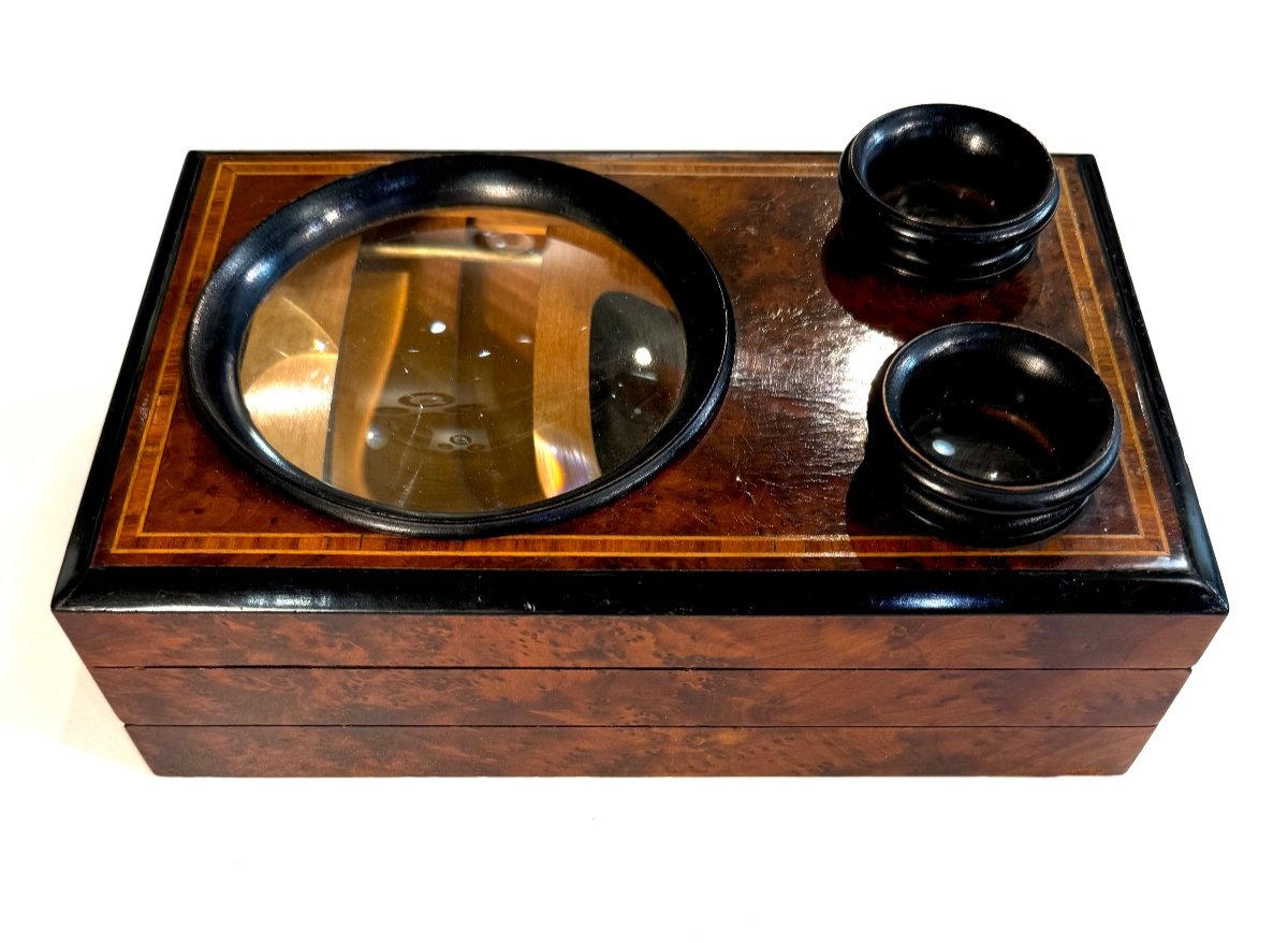 Mono And Stereo Graphoscope In Thuja Burl-photo-6