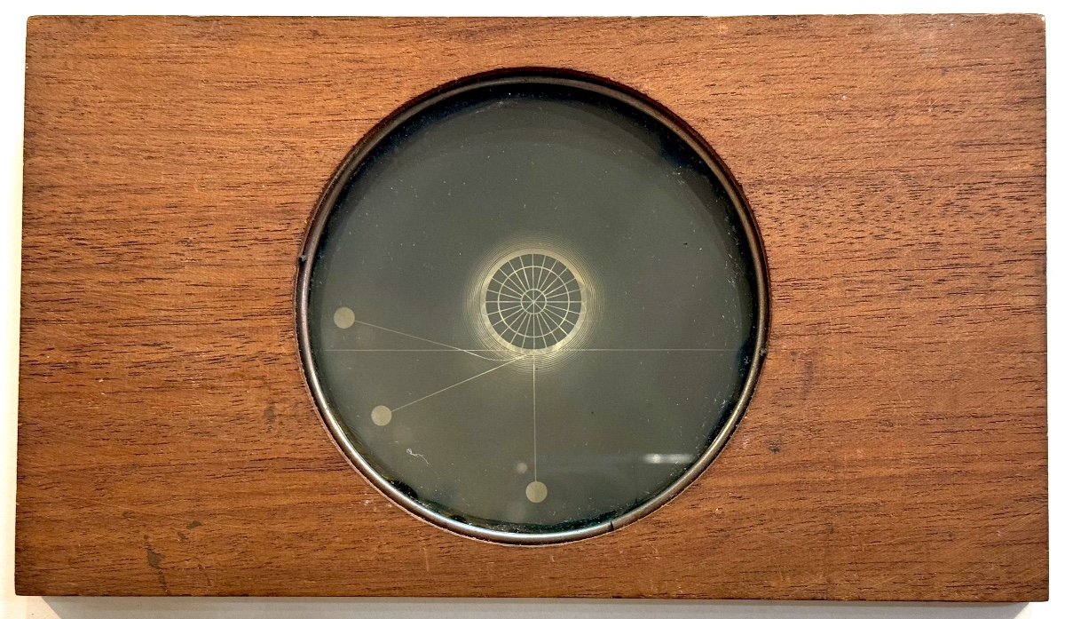 Astronomie, La Réfraction, Plaque Pour Lanterne Magique c.1880-photo-2