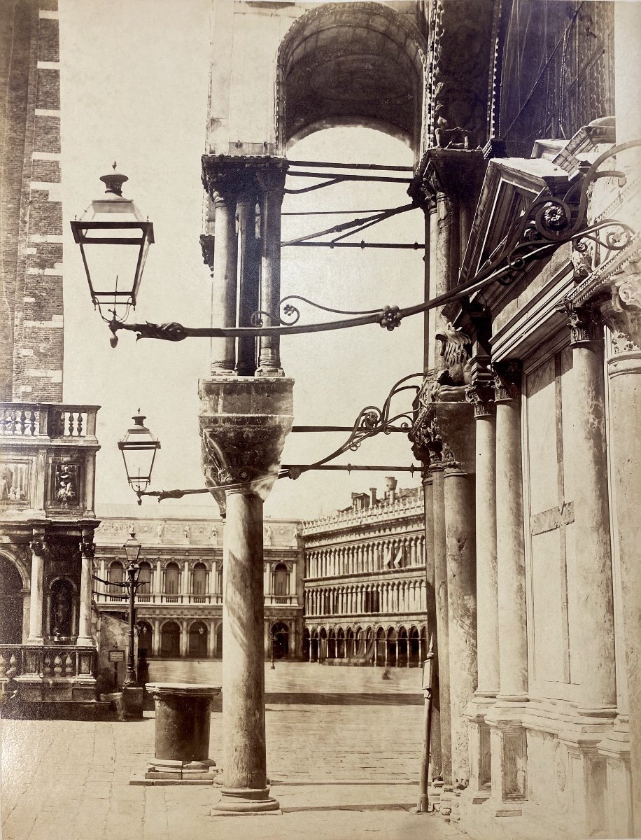 Carlo Ponti (att. To), Venice, Piazza San Marco C.1880