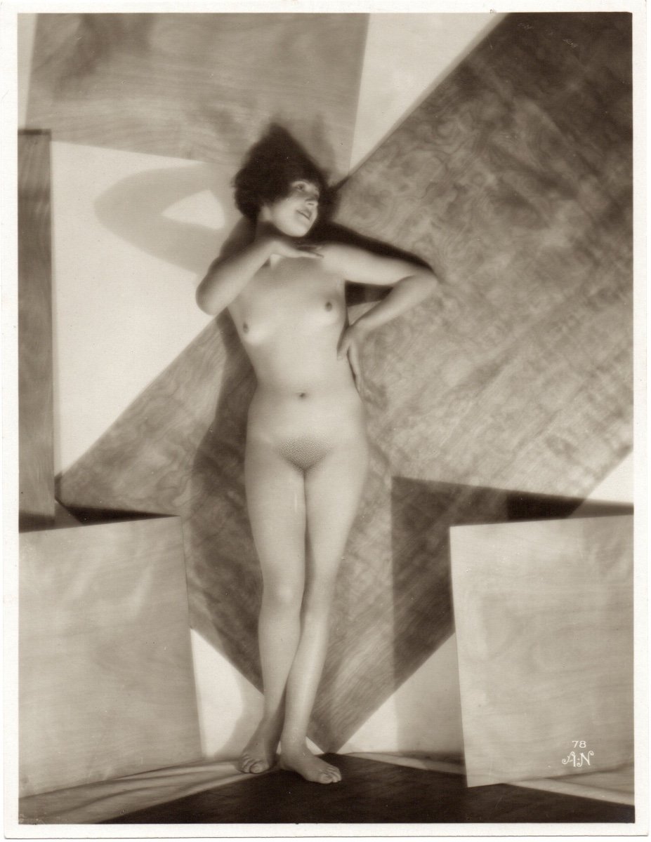 Nude Art Deco Studio In Paris C.1920 -photo-2