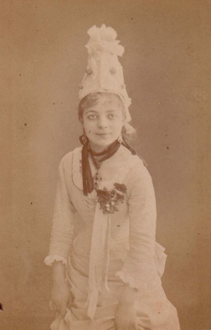 Portrait De l'Actrice Juliette Simon-girard Par Nadar Circa 1878-photo-3