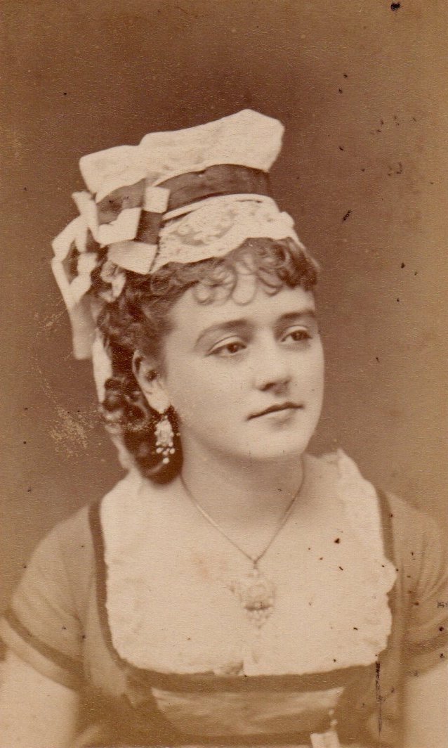 Paola Marié, Artiste Lyrique Cdv Par Gaston & Mathieu Circa 1875