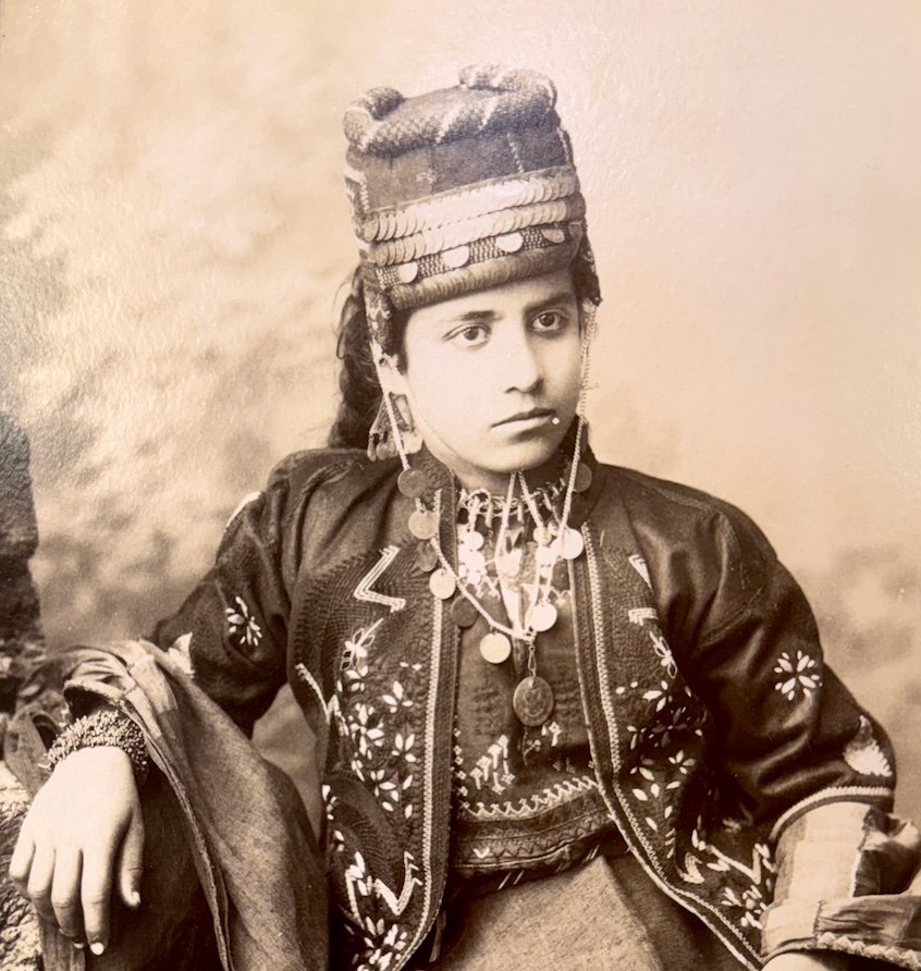 Felix Bonfils (1831-1885) Femme De Bethléem, Palestine C.1870-photo-3