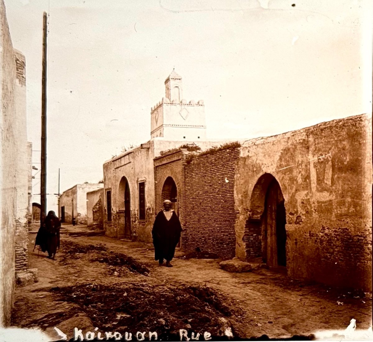 5 Stereo Glass Plates Africa: Algeria, Morocco, Somalia... And Viewer Circa 1910-photo-1