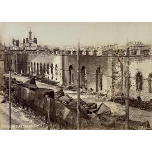 Grenier d'Abondance, Ruins Of The Paris Commune Paul Loubere C.1871