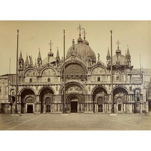 Carlo Naya, St. Mark's Basilica, Venice, Italy C. 1880