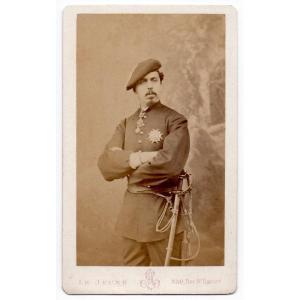 Don Carlos - Charles VII Cdv Par Le Jeune Circa 1875