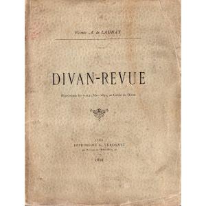 Divan-revue Par Le Vicomte A. De Launay,lyon, 1891