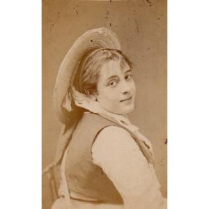 Anna Judic, Singer And Actress Cdv By Gaston & Mathieu