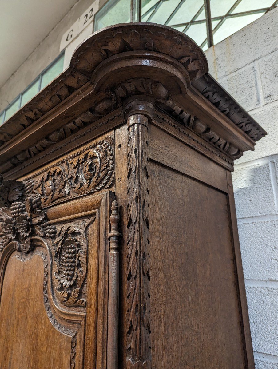 Armoire De Mariage De Caen En Chêne-photo-5