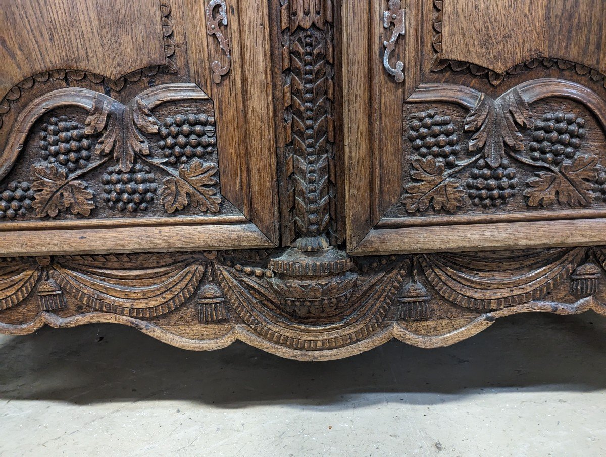 Armoire De Mariage De Caen En Chêne-photo-8