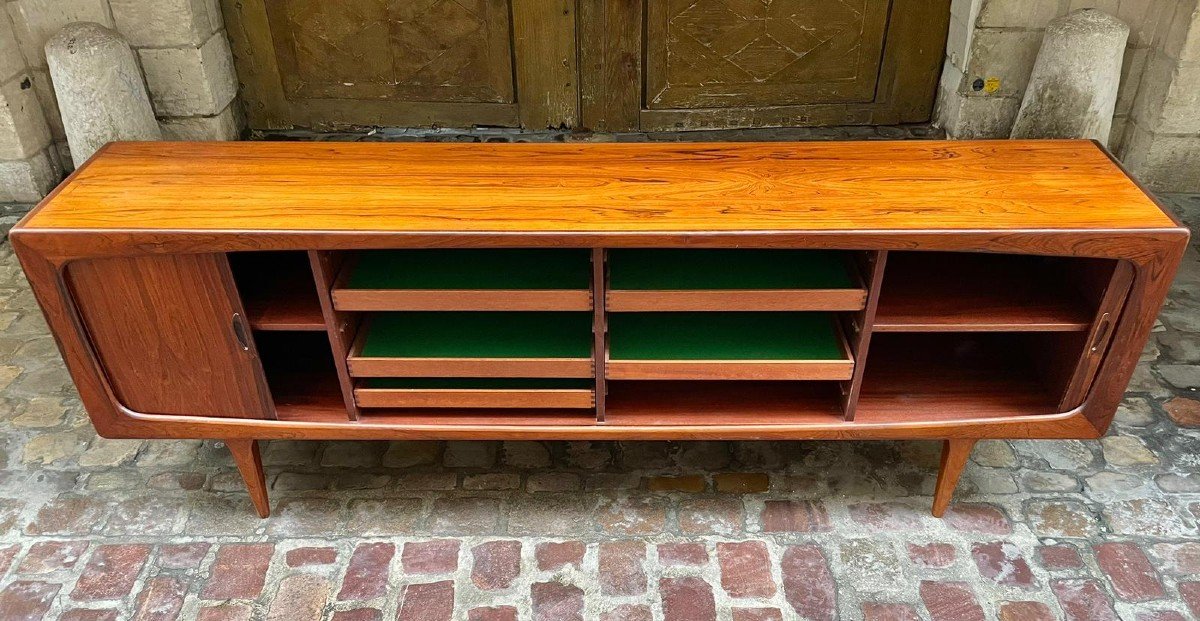 Rosewood Sideboard By Hans Peter Hansen-photo-2