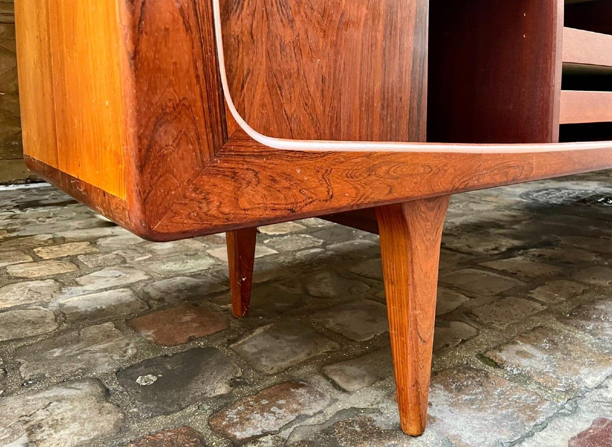 Rosewood Sideboard By Hans Peter Hansen-photo-5