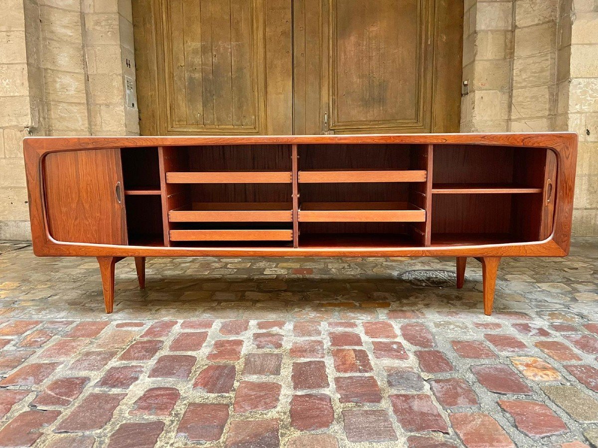 Rosewood Sideboard By Hans Peter Hansen-photo-6