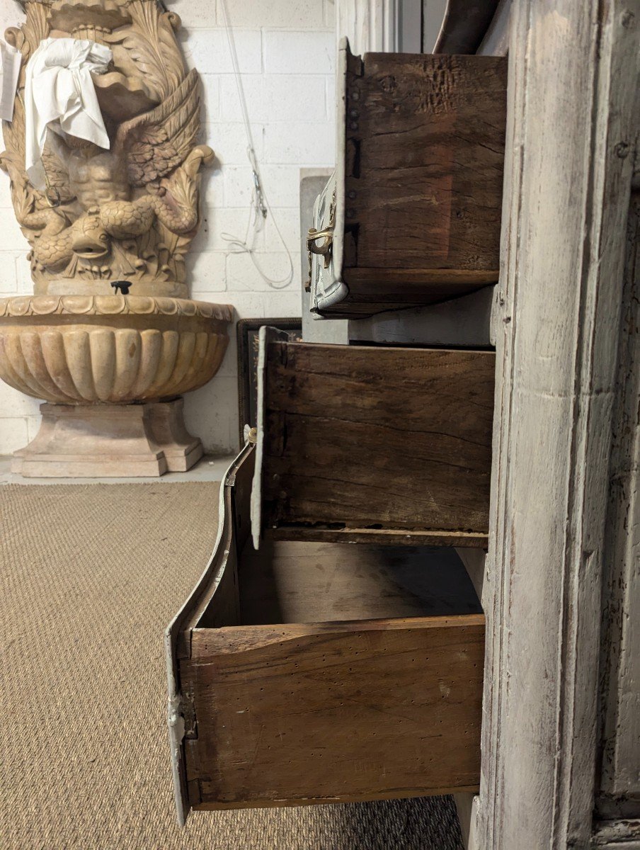 18th Century Patinated Chest Of Drawers-photo-2