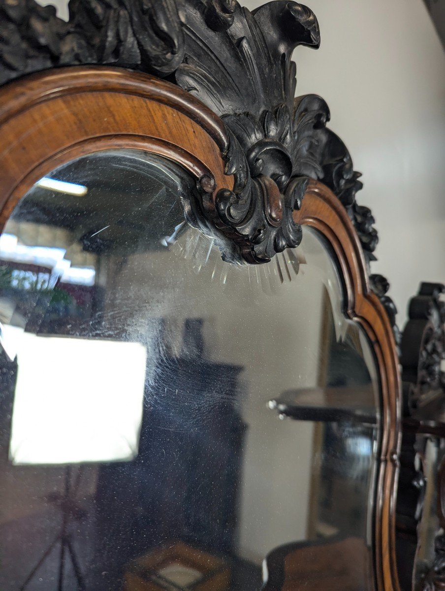 Dressing Table In Rosewood And Rosewood, Napoleon III Period-photo-3