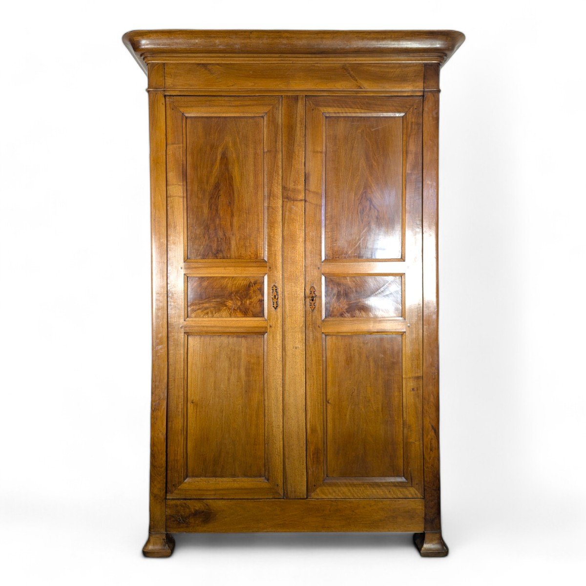 Large Louis Philippe Period Walnut Wardrobe