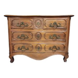 Louis XV Period Chest Of Drawers In Walnut