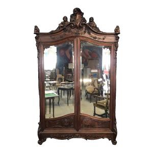 Louis XV Style Chambered Walnut