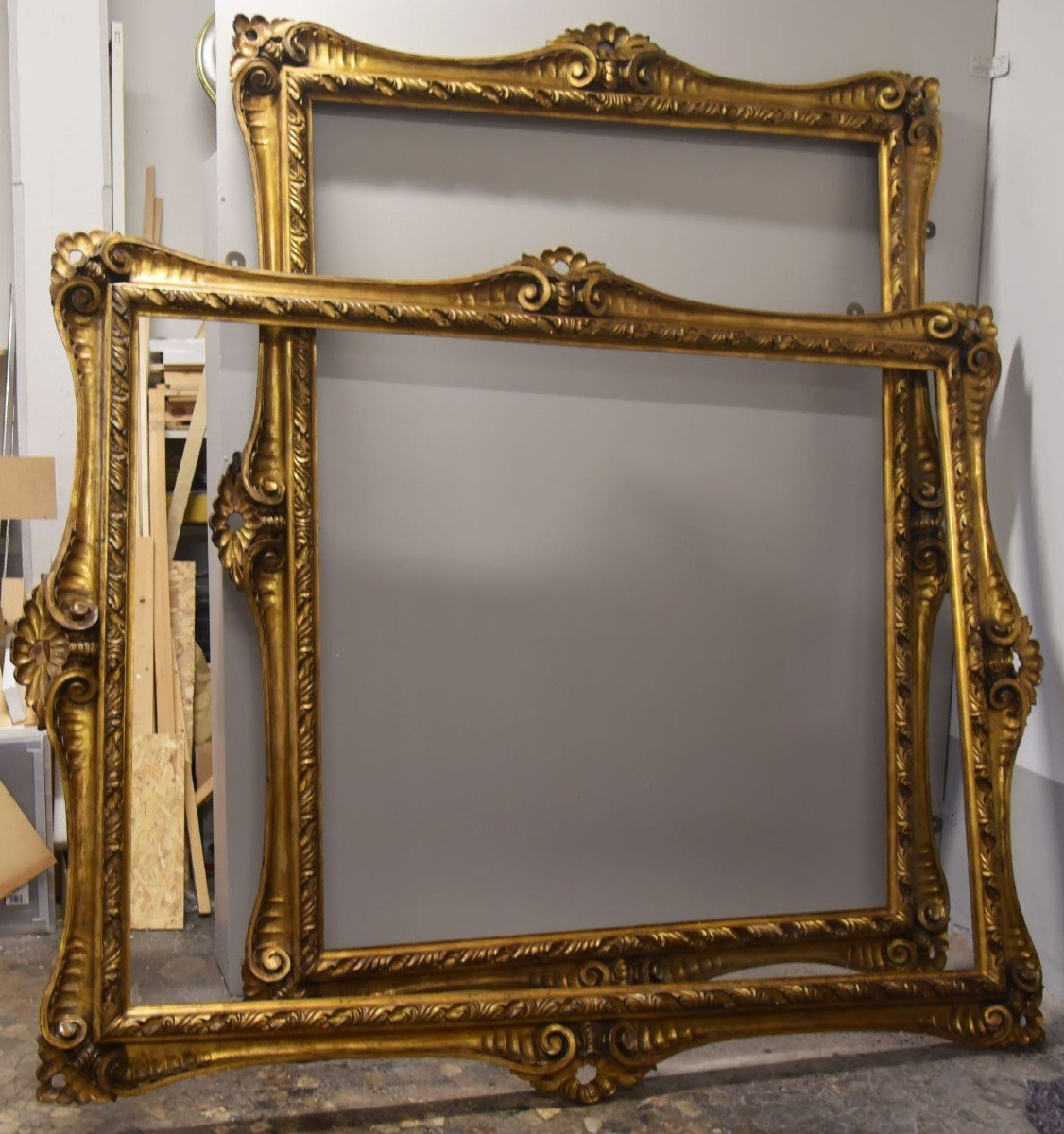 Pair Of Large Louis XIV Style Frames-photo-2