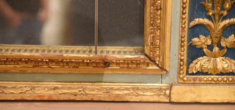 Miroir Genoves Ancien Luigi XVI Du XVIIIe Siecle-photo-1
