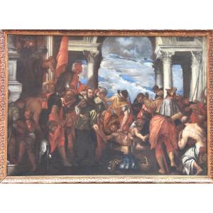 Ancient Painting Of The Italian School Of The 16th Century