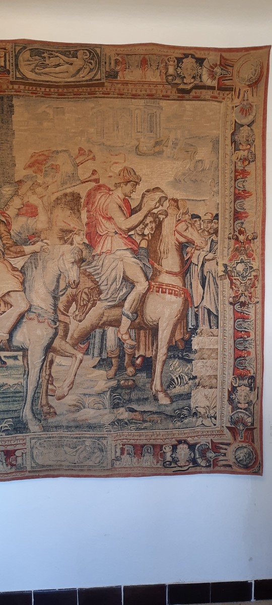 Tapisserie Aubusson époque XXème Siècle-photo-2