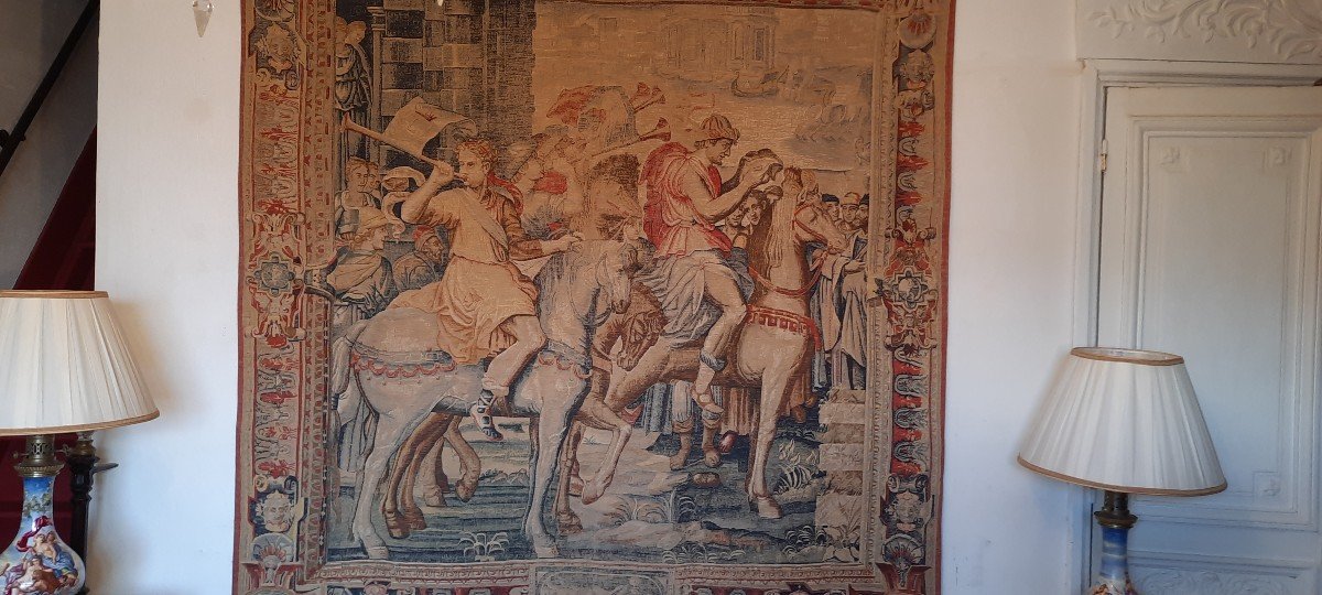 Tapisserie Aubusson époque XXème Siècle