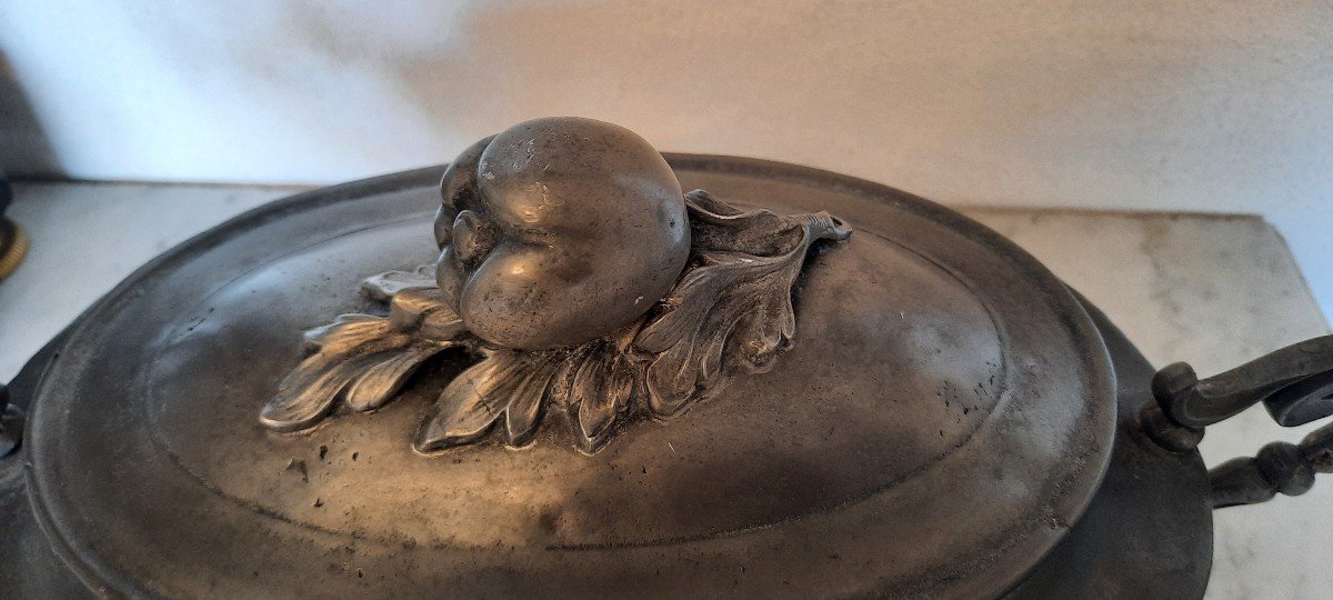 Pewter Soup Tureen From Paris-photo-6