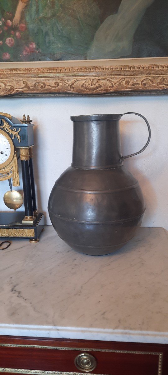 Important Pewter Jug 