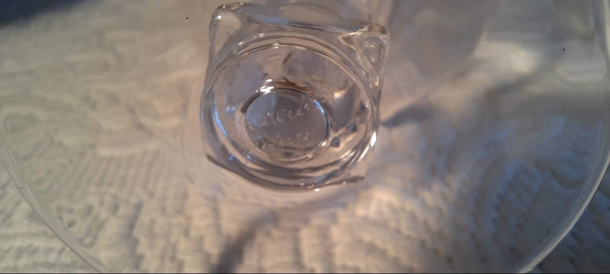 Deux Verres Lalique Modèle Murat-photo-4