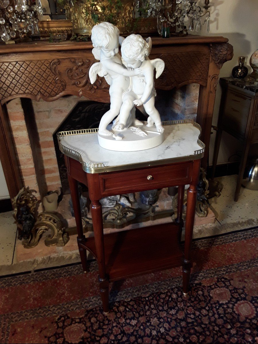 Louis XVI Period Mahogany Console