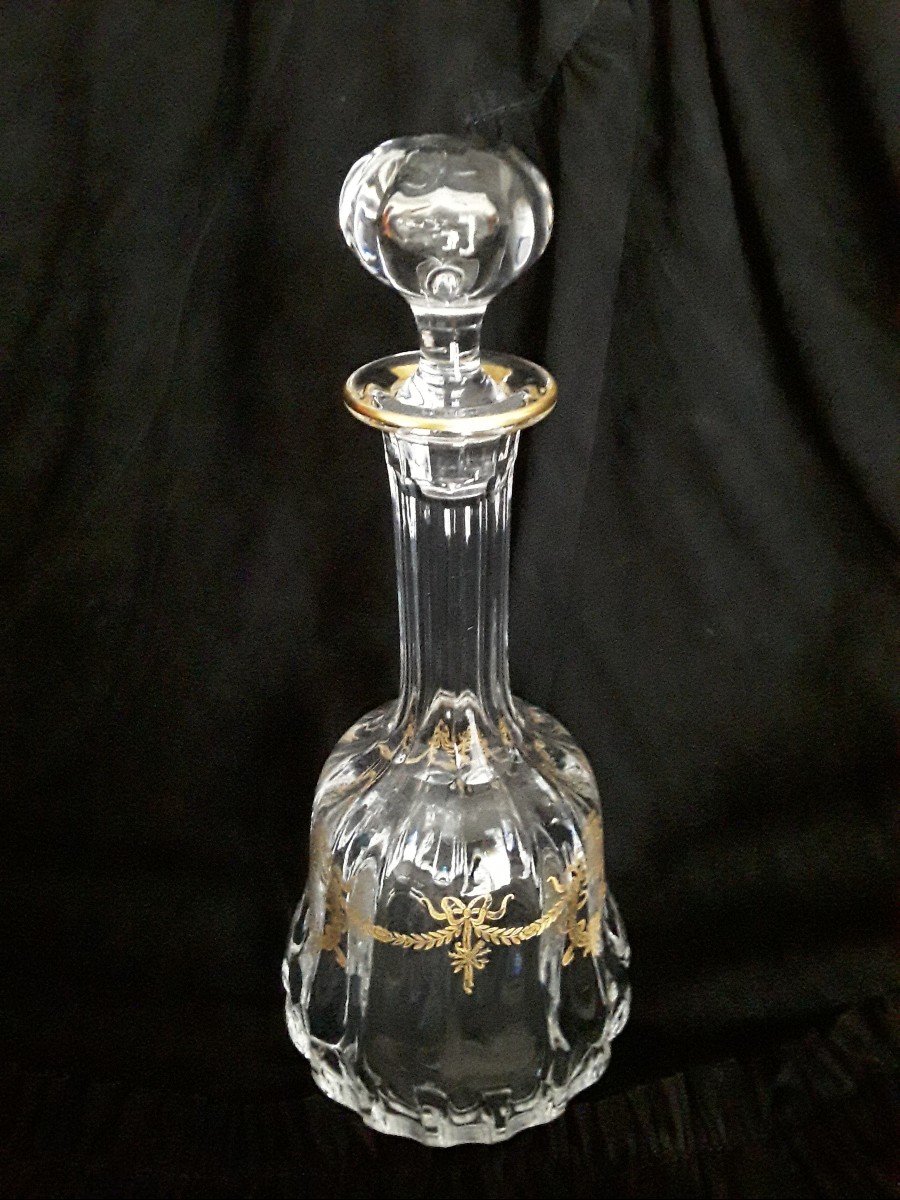 Louis XVI Style Carafe Saint Louis Crystal-photo-1