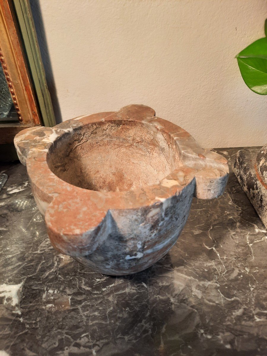 18th Century Apothecary Marble Mortar-photo-1