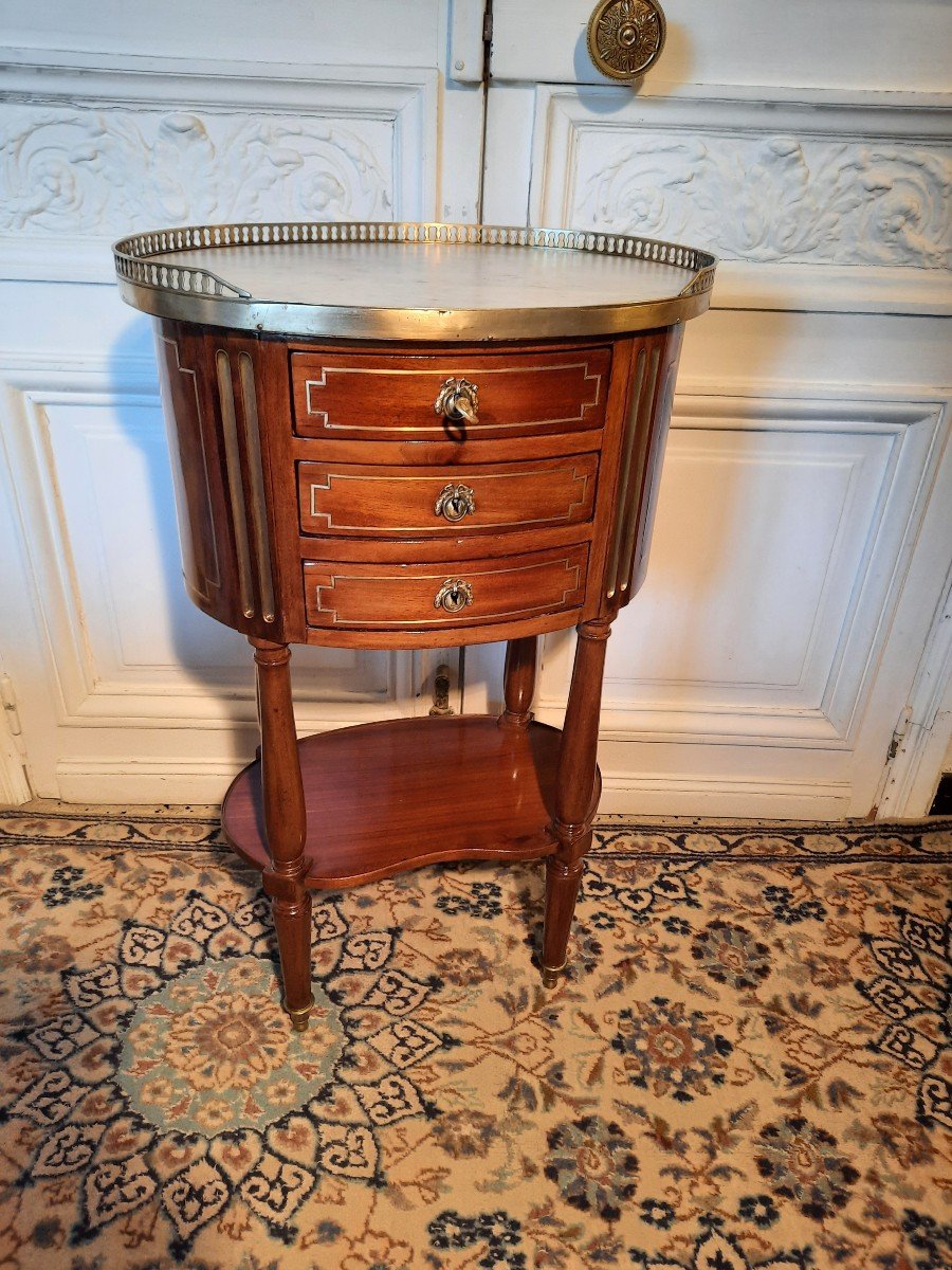 Table En Chiffonnière Louis XVI