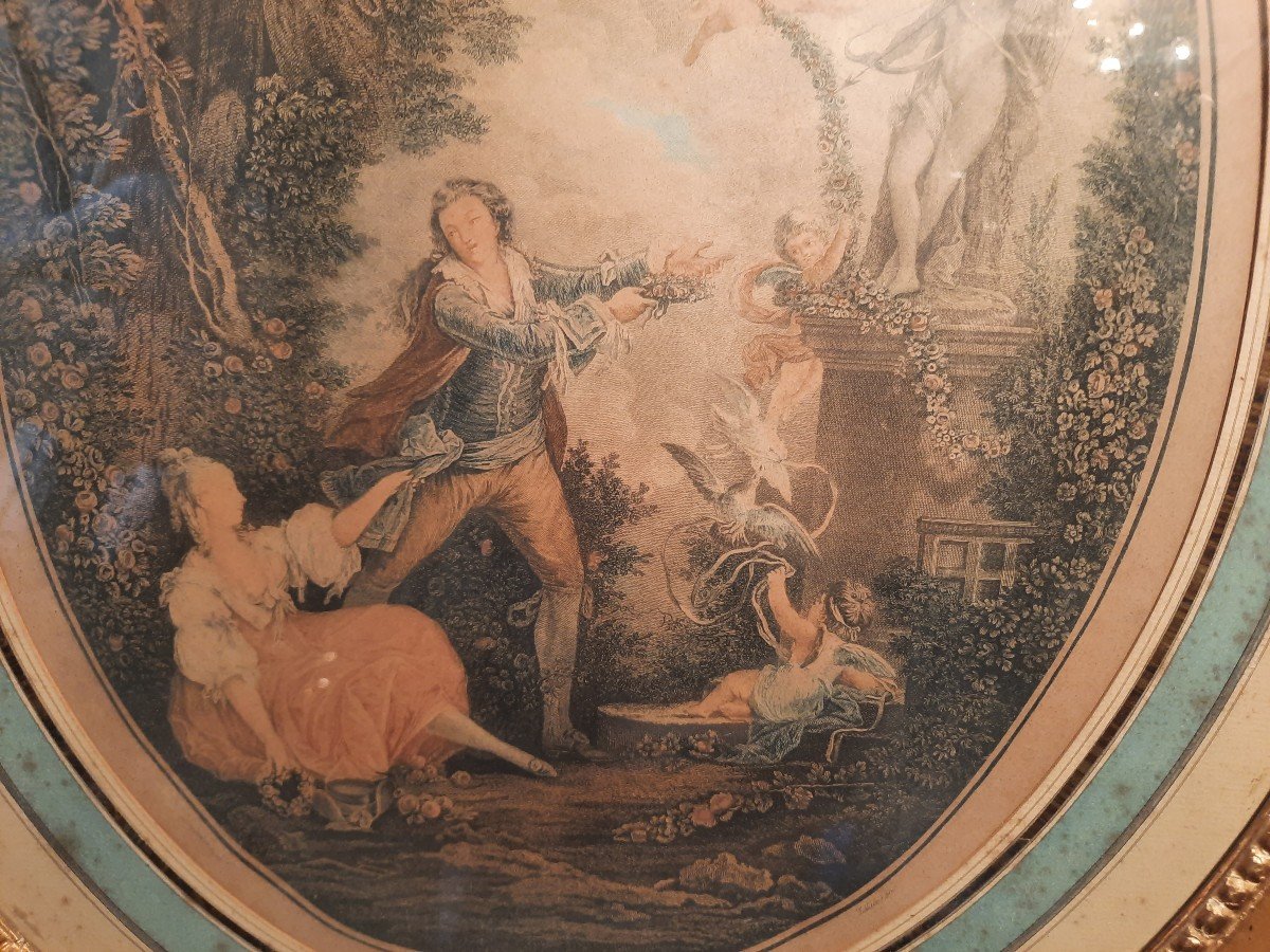 Pair Of Louis XVI Engravings-photo-3